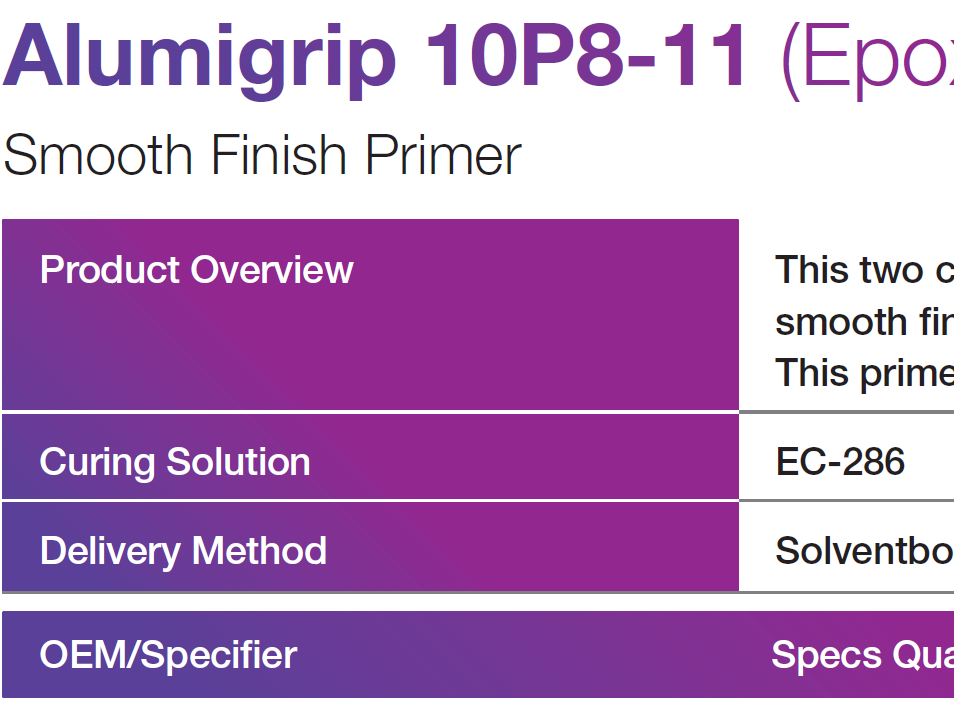 Alumigrip 10P8-11 (Epoxy Primer)