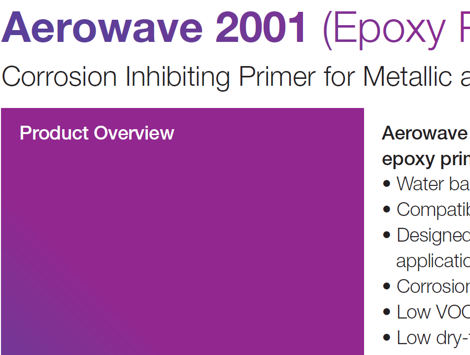 Aerowave 2001 (Epoxy Primer)