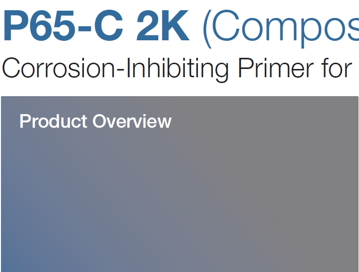 P65-C 2K (Composite Coating_Primer Surfacer)