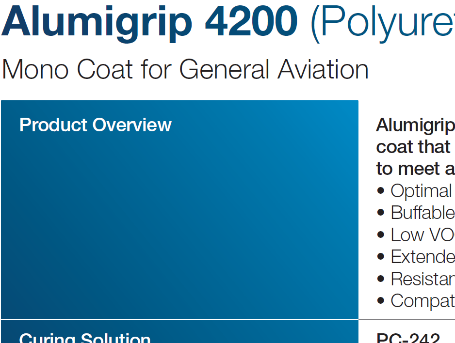 Alumigrip 4200 (Polyurethane Top Coat)