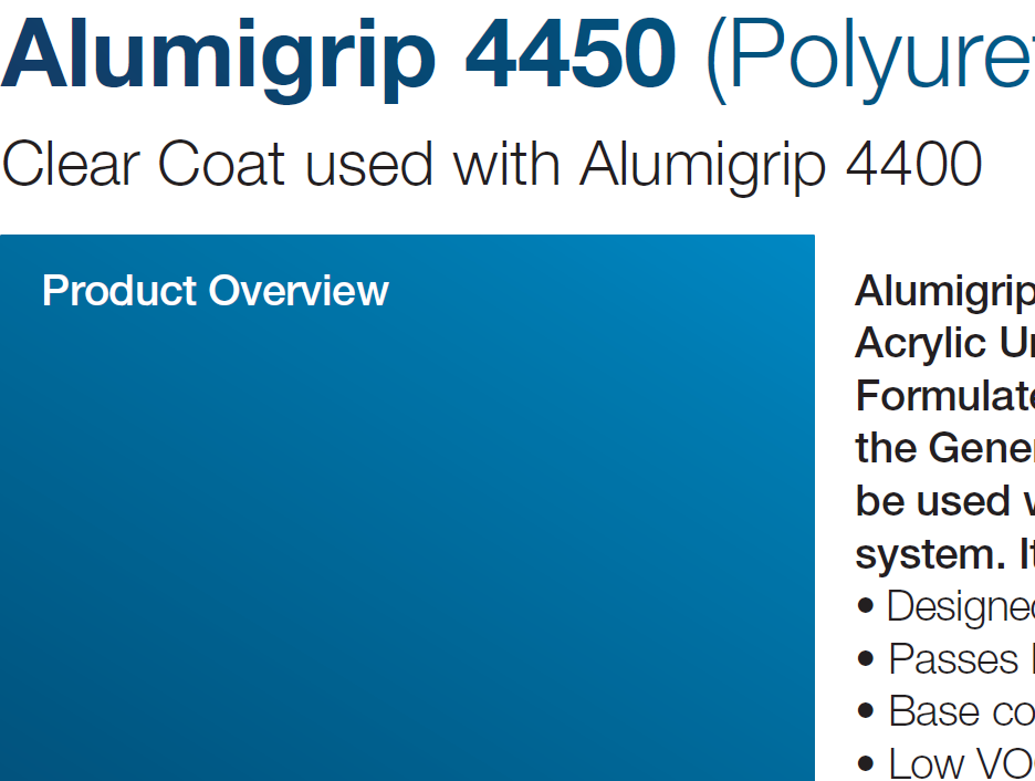 Alumigrip 4450 (Polyurethane Top Coat)