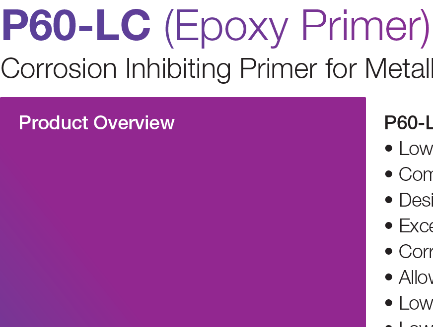 P60-LC (Epoxy Primer)