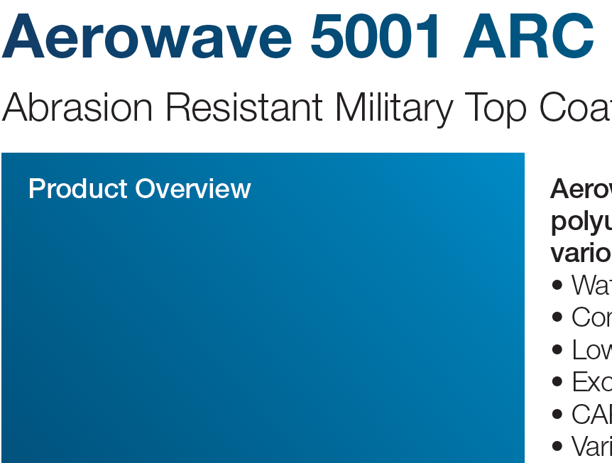 Aerowave 5001 ARC (Polyurethane Top Coat)