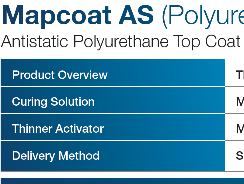 Mapcoat AS (Polyurethane Top Coat)