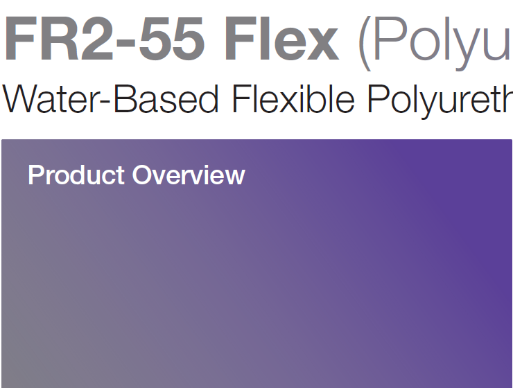 FR2-55 Flex (Polyurethane Top Coat)