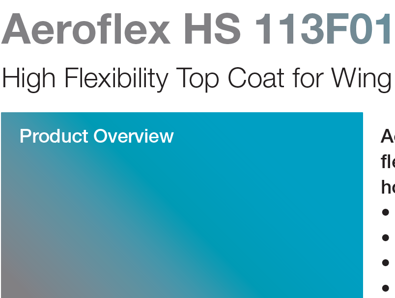 Aeroflex HS 113F01 (Wing Coating)
